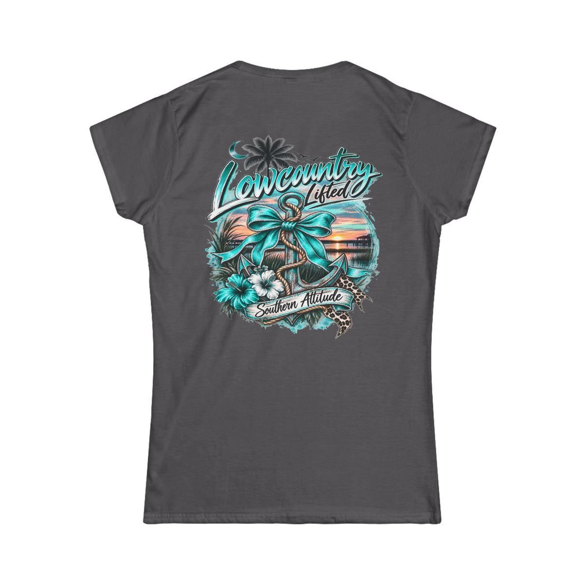 Women's Softstyle Tee / Back Graphic Only