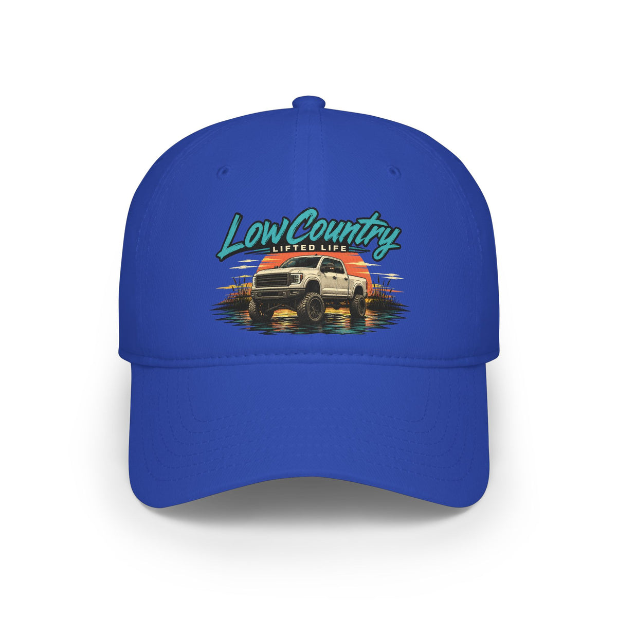 Lowcountry Lifted Teal Baseball Hat | Lowprofile