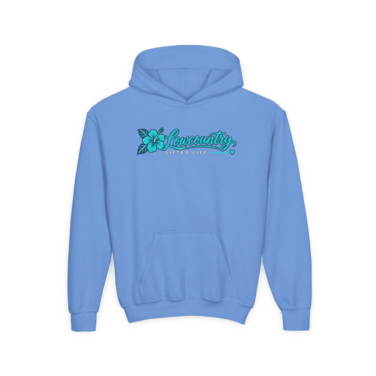 Youth Girls Heavy Blend Hooded Sweatshirt