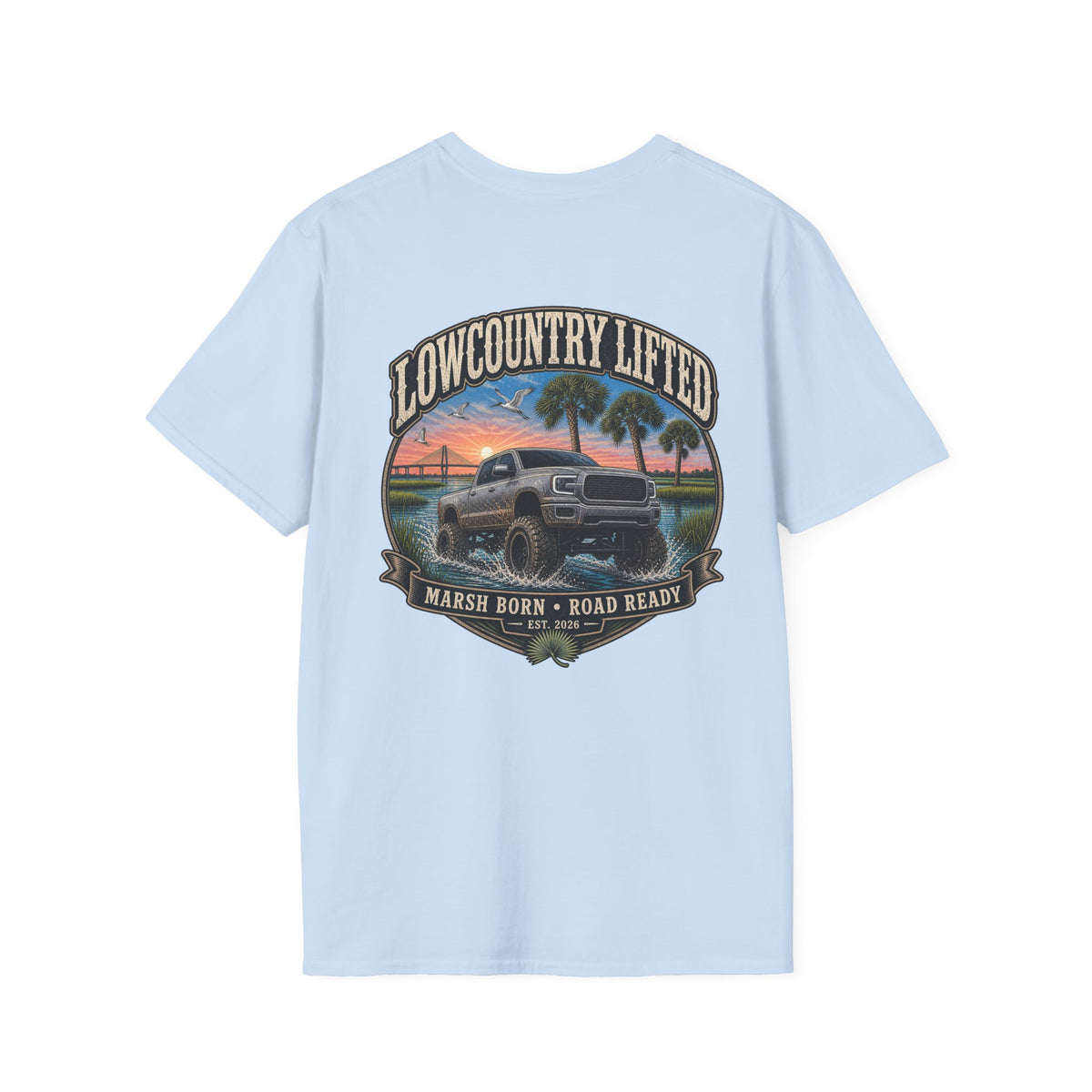 Mens Softstyle T-Shirt / Back graphic Only