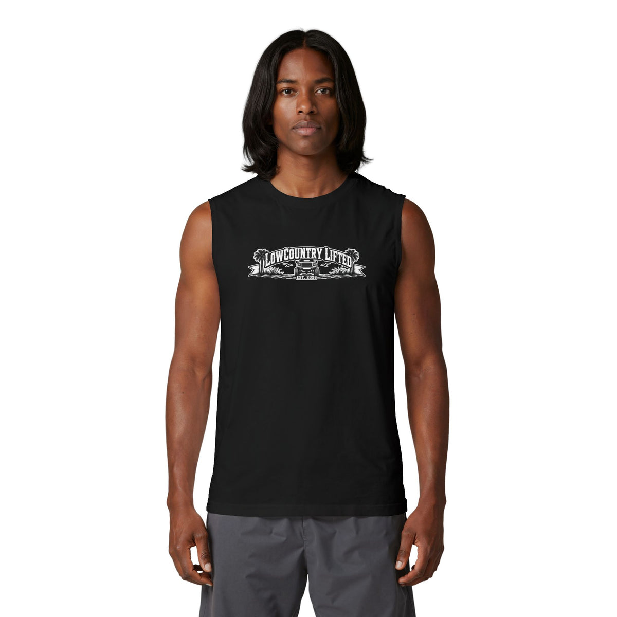 Muscle Tank | Marsh Born Road Raised