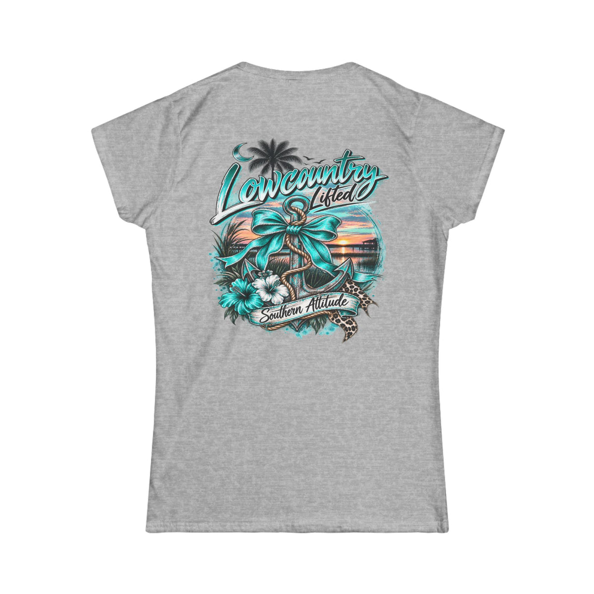 Women's Softstyle Tee / Back Graphic Only