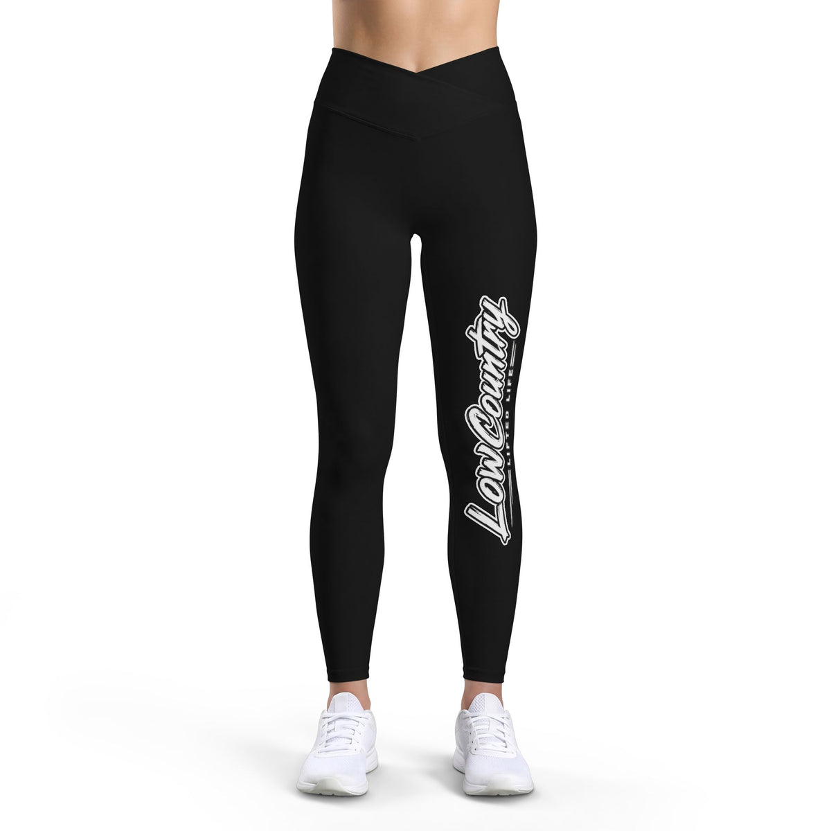 Women's Leggings | White Logo