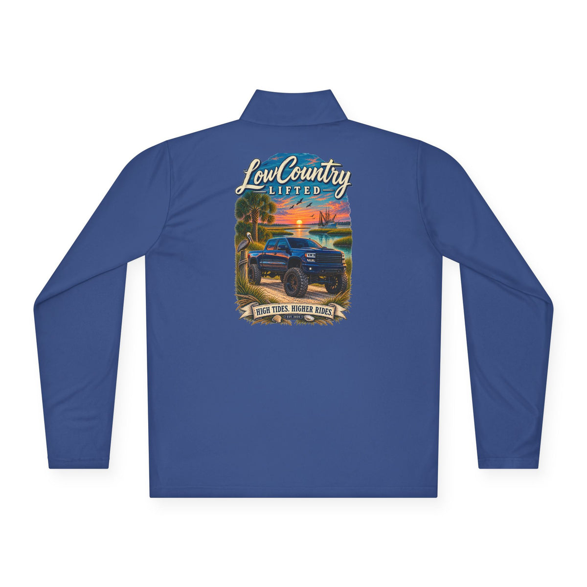 Mens Quarter-Zip Light Weight Pullover