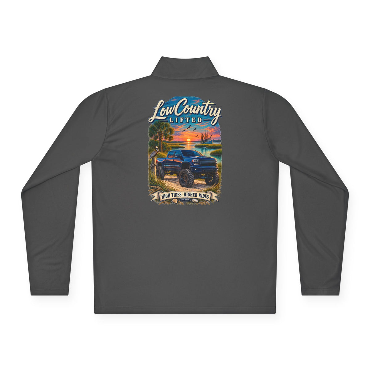 Mens Quarter-Zip Light Weight Pullover