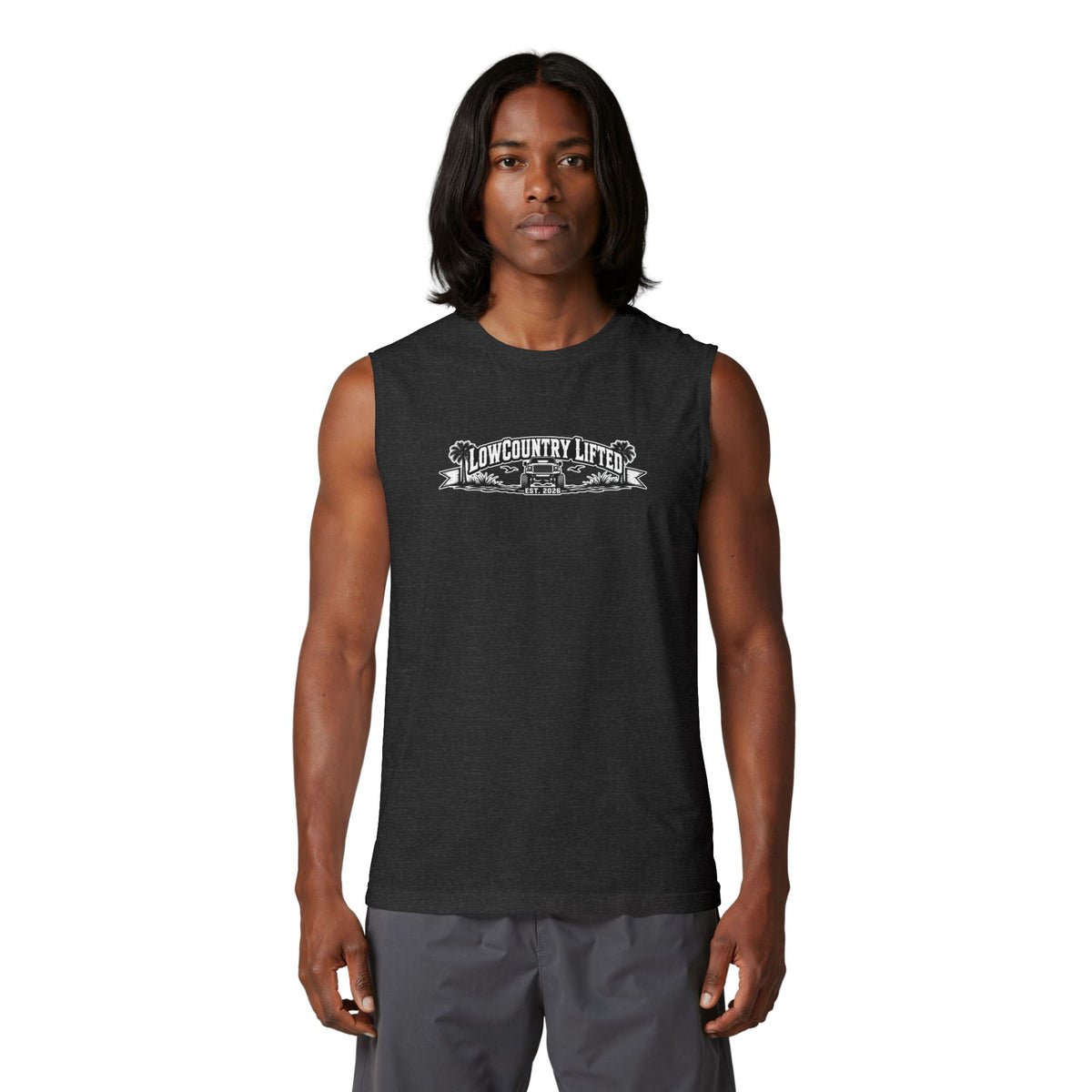Muscle Tank | Marsh Born Road Raised