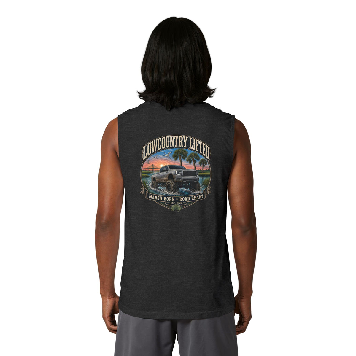 Muscle Tank | Marsh Born Road Raised