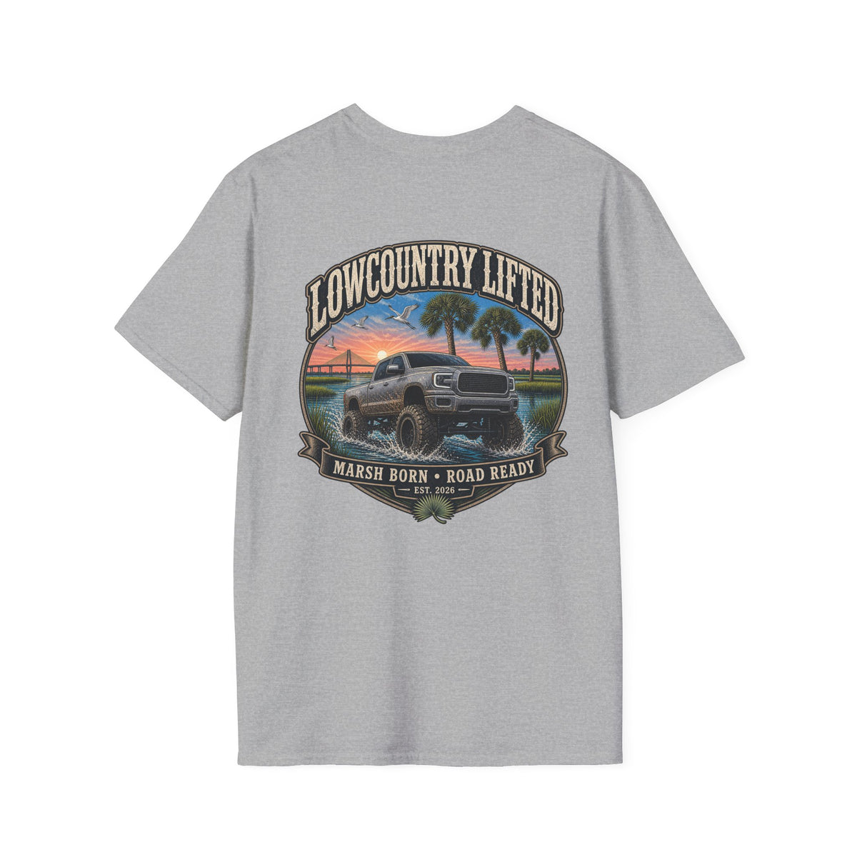 Mens Softstyle T-Shirt / Back graphic Only