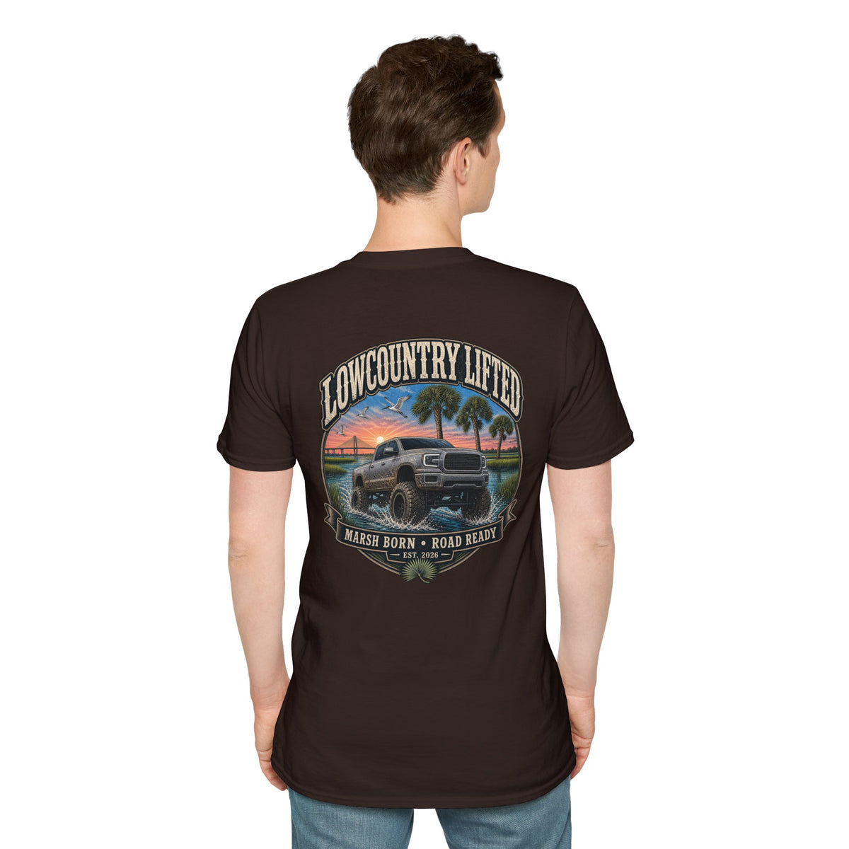 Mens Softstyle T-Shirt / Back graphic Only