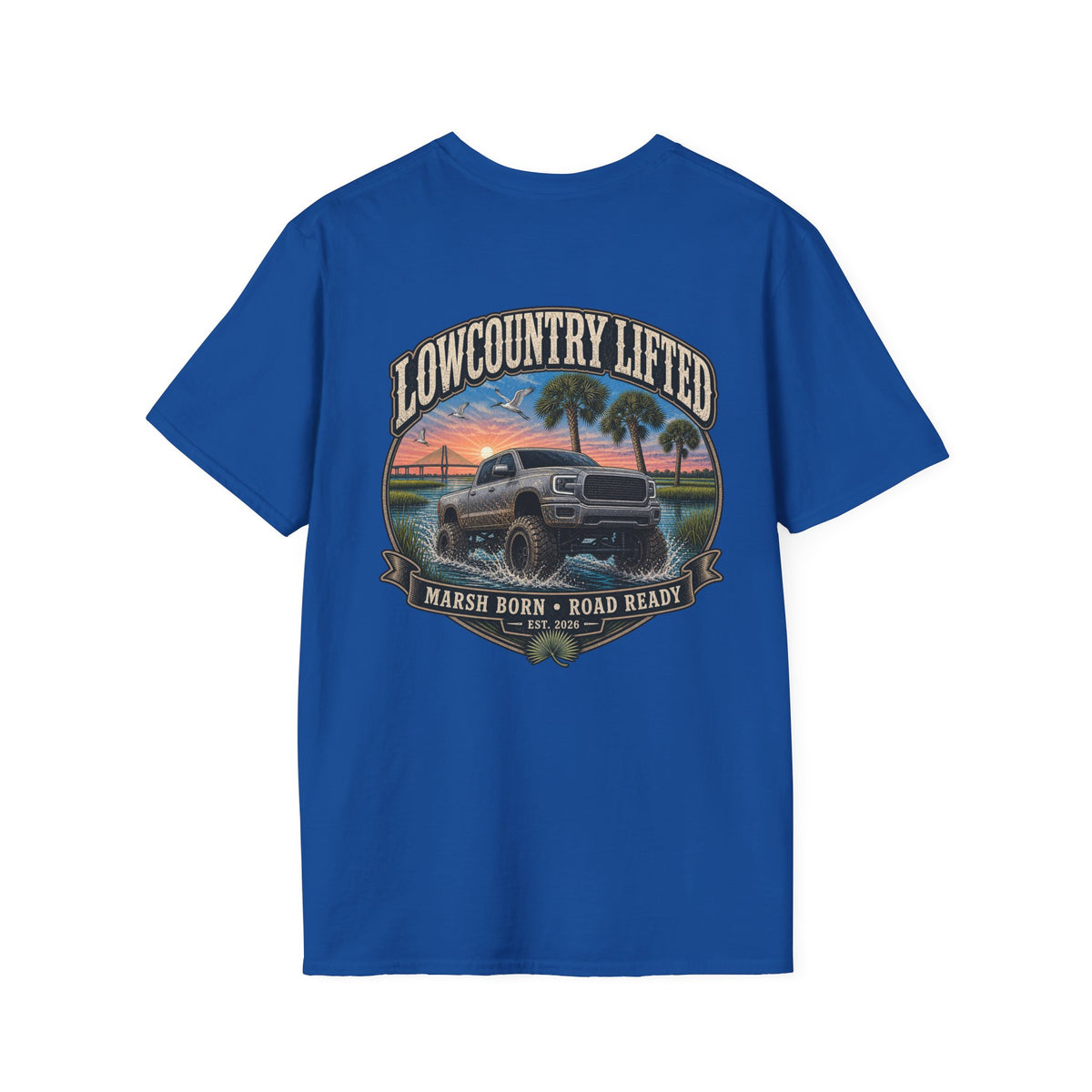 Mens Softstyle T-Shirt / Back graphic Only