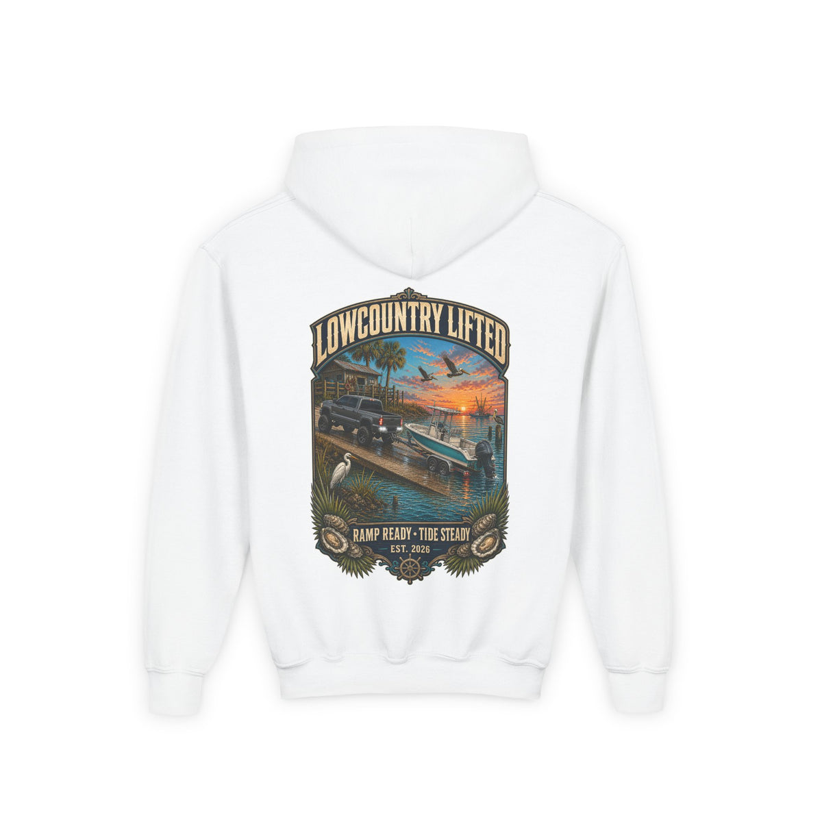Youth Hoodie | Ramp Ready Tide Steady