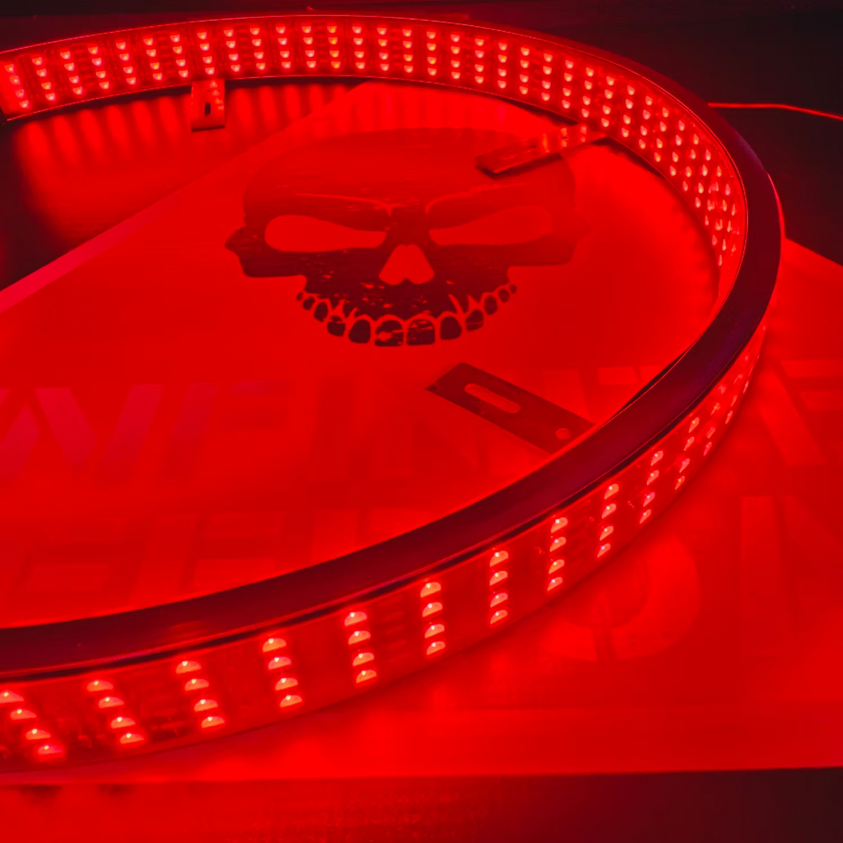 RGB+W LED Wheel Ring Kit (Set Of 4)