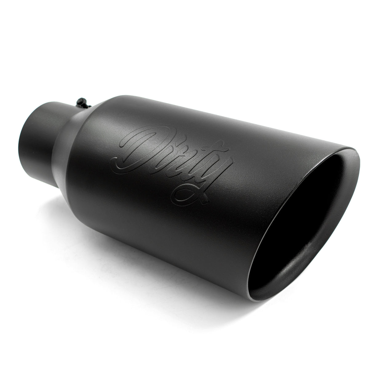 Universal 5-8" Dirty Stainless Exhaust Tip