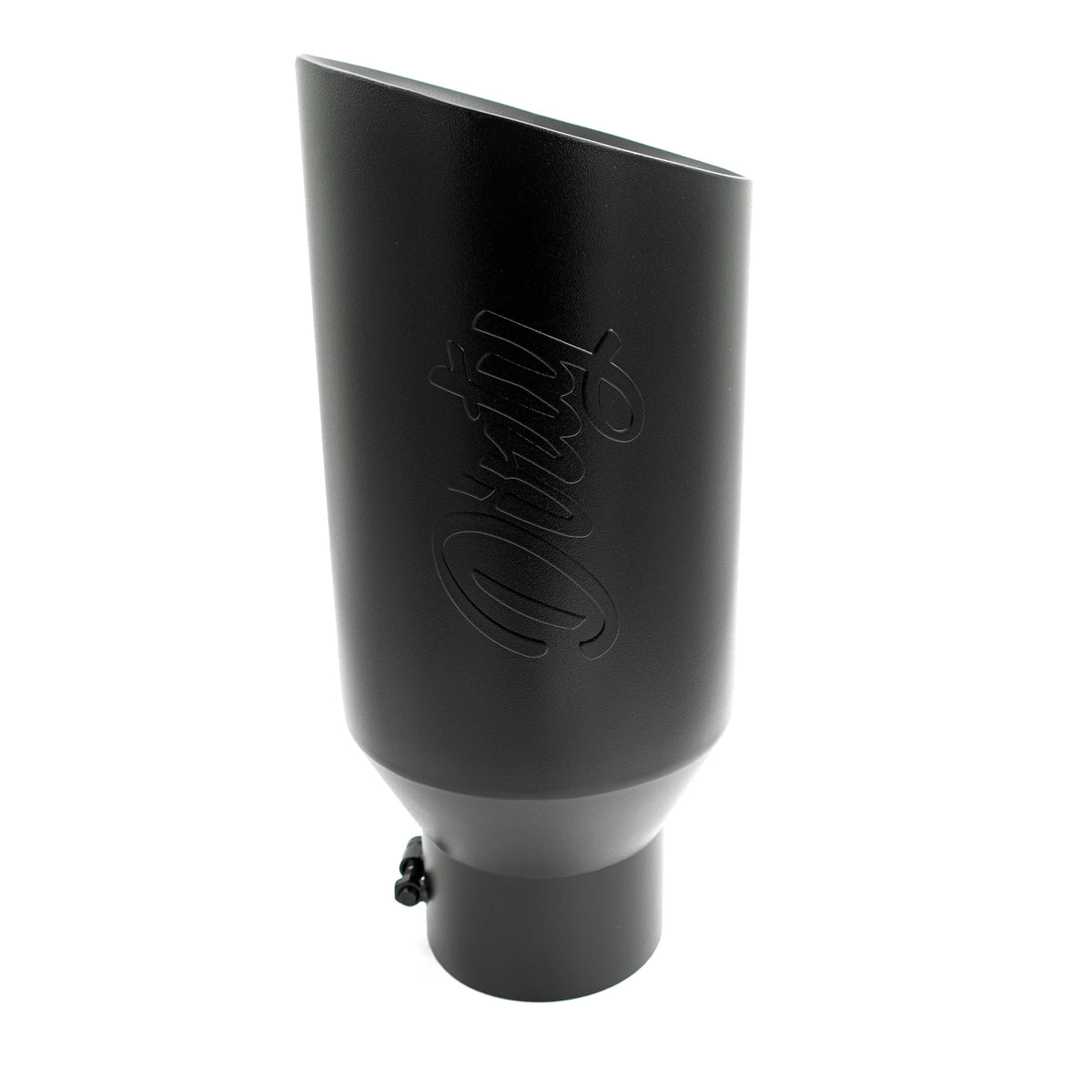 Universal 5-8" Dirty Stainless Exhaust Tip